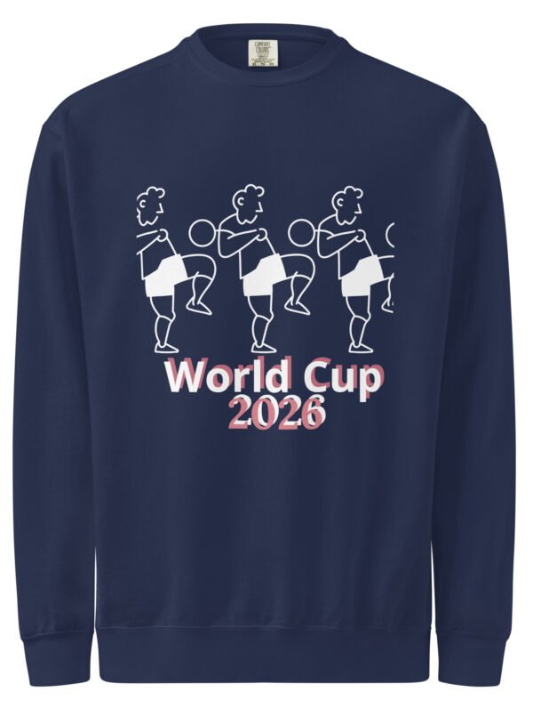 Unisex garment-dyed sweatshirt